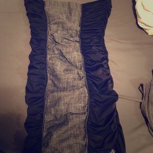 Strapless dress